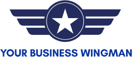 Your Business Wingman Icon blue